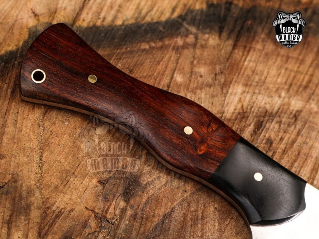 Bmk-718_VG Mirror Shine Blade Cleaver Knife 14.5 Inches Long 9 Inches Blade 18 Ounce Super Steel VG Chef Cleaver Blade Knife Hand Made World Class Black Mamba Knives - Image 6