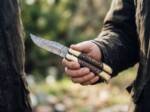 Damascus Balisong Butterfly Knife Hunting Blade Beautiful Engraved Handle Original Traditional Filipino Butterfly Batanga Knife USA Made | BMK-2013