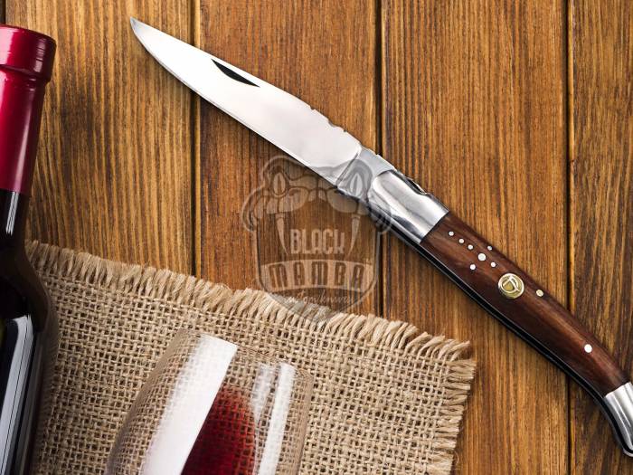 Bmk-613 Hand Forged Steel Laguiole Steak Knife Handmade Pocket Knives French knife steak knife USA Made