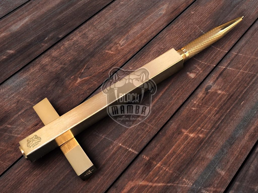 BMK-702 Handmade Beautiful Luxury Pen With Brass Gift For Him USA Made - Image 4