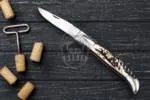 French Riviera - Laguiole Steak Knife, 10″ Overall, Stag Handle