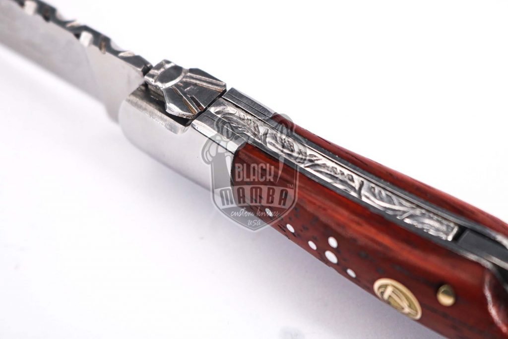 Bmk-626 Toulouse Hand Forged Steel Laguiole Steak Knife Handmade Pocket Knives French knife steak knife USA Made - Image 6