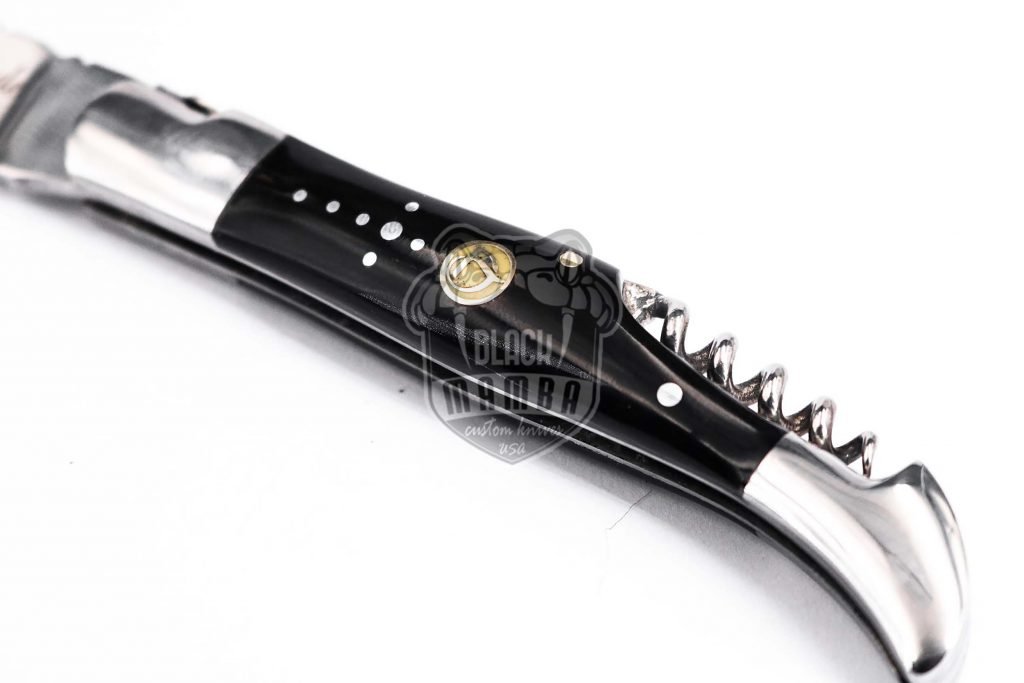 Bmk-624 Marseille Hand Forged Steel Laguiole Steak Knife Handmade Pocket Knives French knife steak knife USA Made Buffalo Handle - Image 7