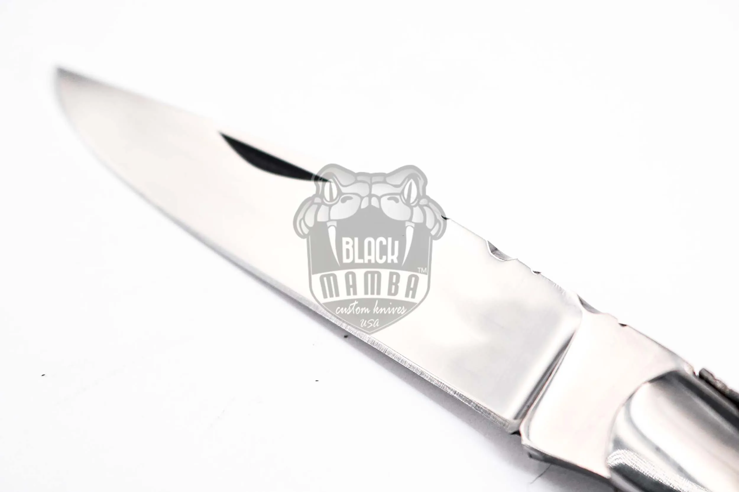 Marseille Hand Forged Steel Laguiole Steak Knife Handmade Pocket Knives French Knife Steak Knife USA Made Buffalo Handle | BMK-624 - view 8