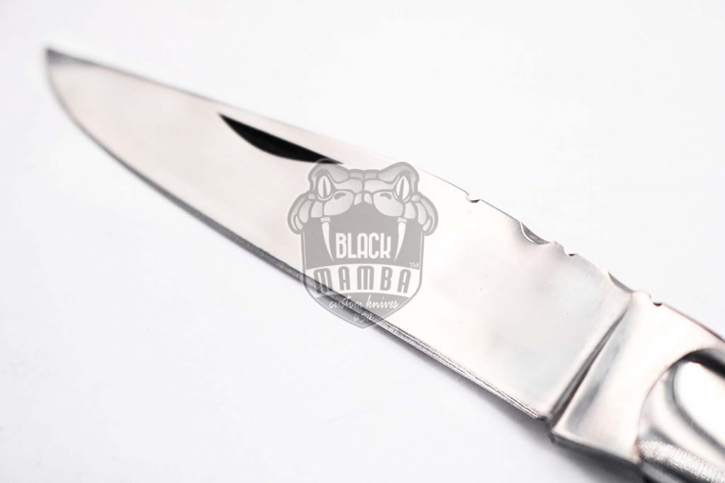 Bmk-623 French Wine Hand Forged Steel Laguiole Steak Knife Handmade Pocket Knives French knife steak knife USA Made Ram Horn Handle - Image 4