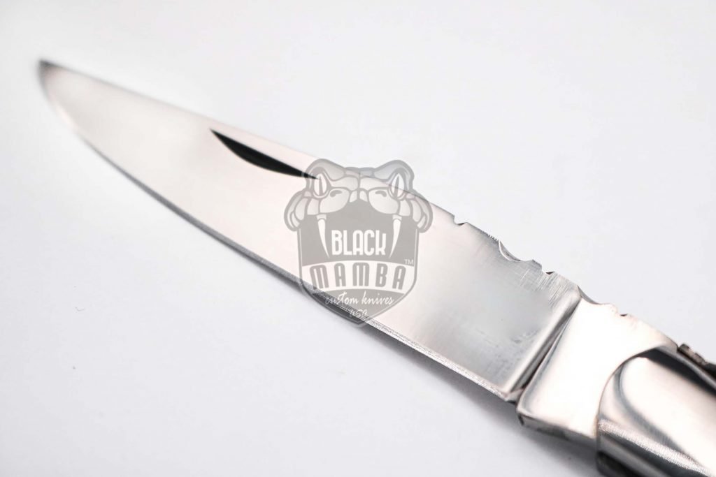Bmk-622 Hand Forged Steel Laguiole Steak Knife Handmade Pocket Knives French knife steak knife USA Made Wood Handle - Image 4