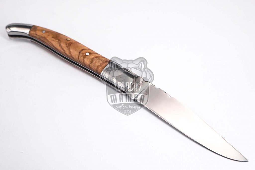 Bmk-622 Hand Forged Steel Laguiole Steak Knife Handmade Pocket Knives French knife steak knife USA Made Wood Handle - Image 8