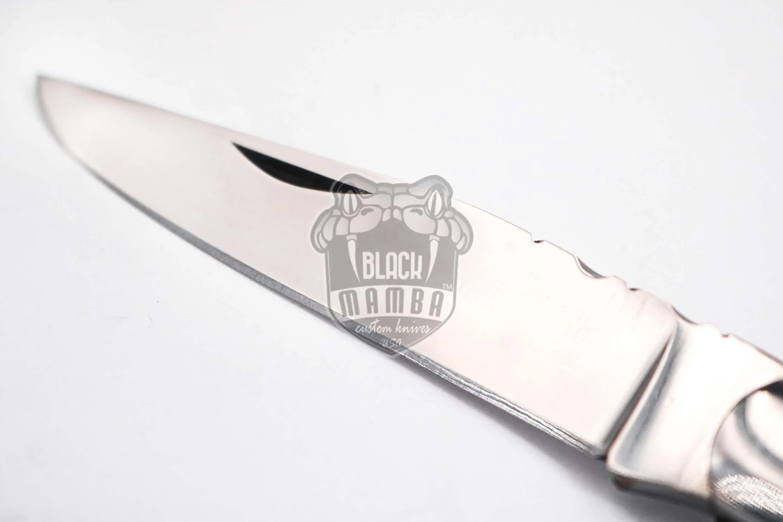 Laguiole Steak Knife, 10″ Overall, Ram Horn Handle | BMK-620 - view 4