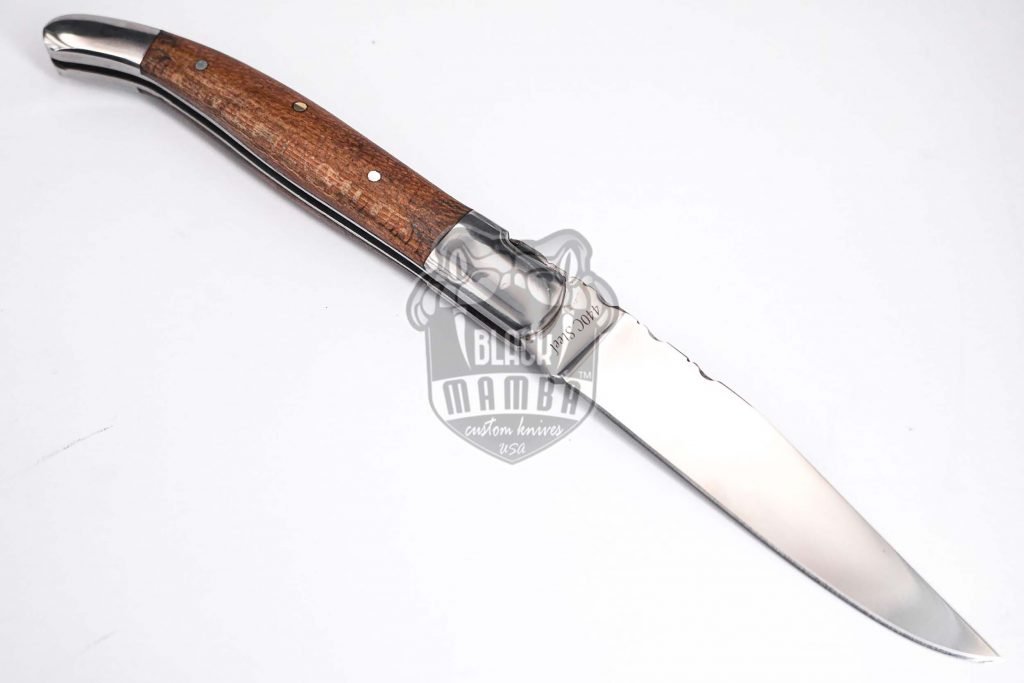 Bmk-619 Beautiful Hand Forged Steel Laguiole Steak Knife Handmade Pocket Knives French knife steak knife USA Made - Image 6