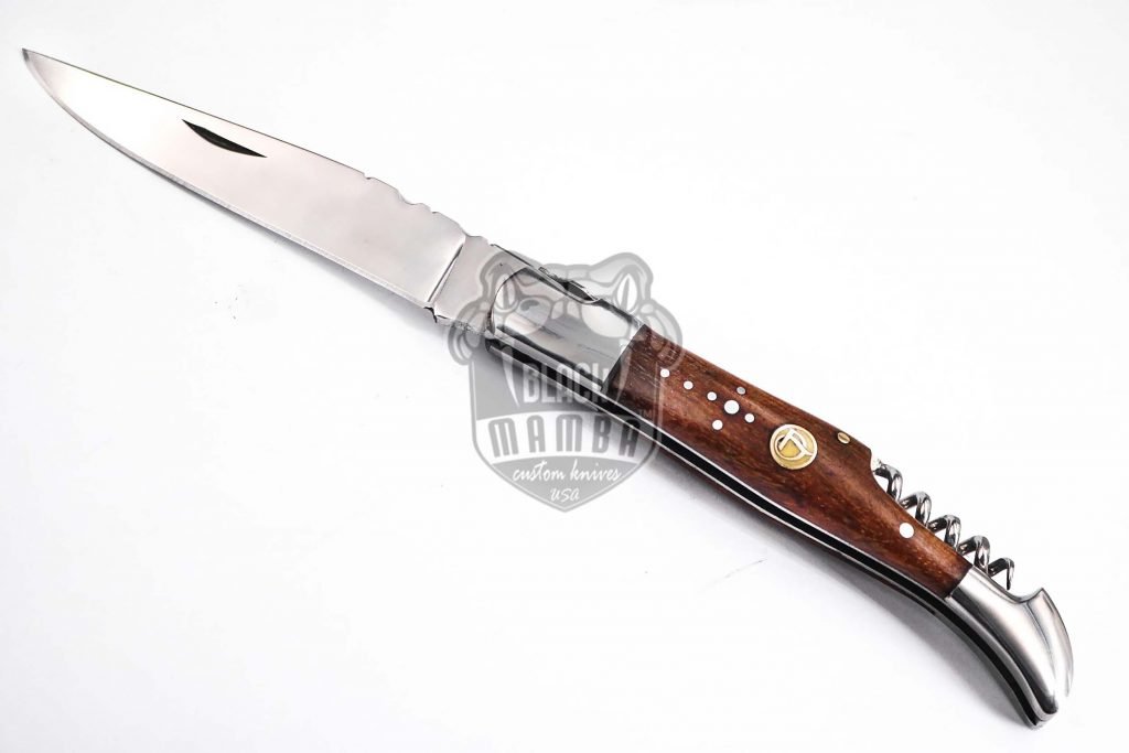 Bmk-618 Hand Forged Steel Laguiole Steak Knife Handmade Pocket Knives French knife steak knife USA Made - Image 5