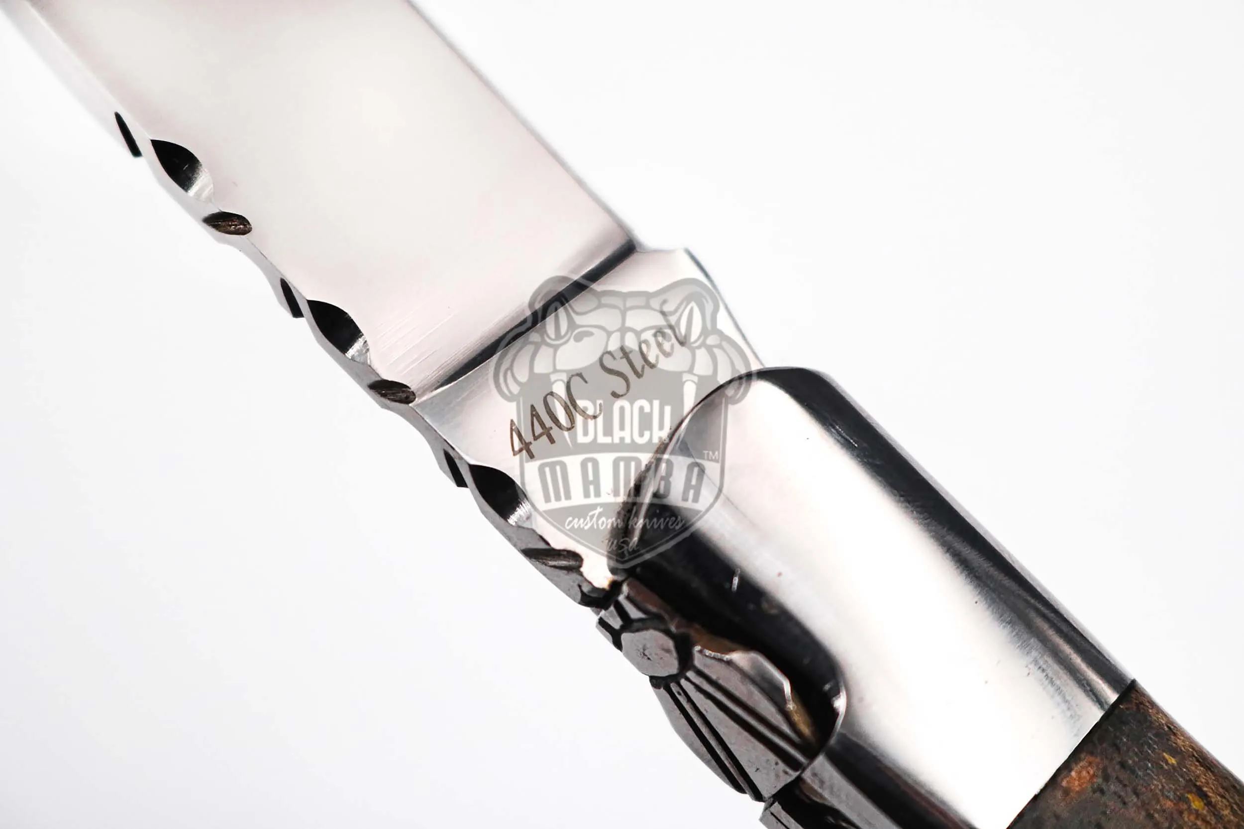Bordeaux - Laguiole Steak Knife, 10″ Overall, Ram Horn Handle - view 4