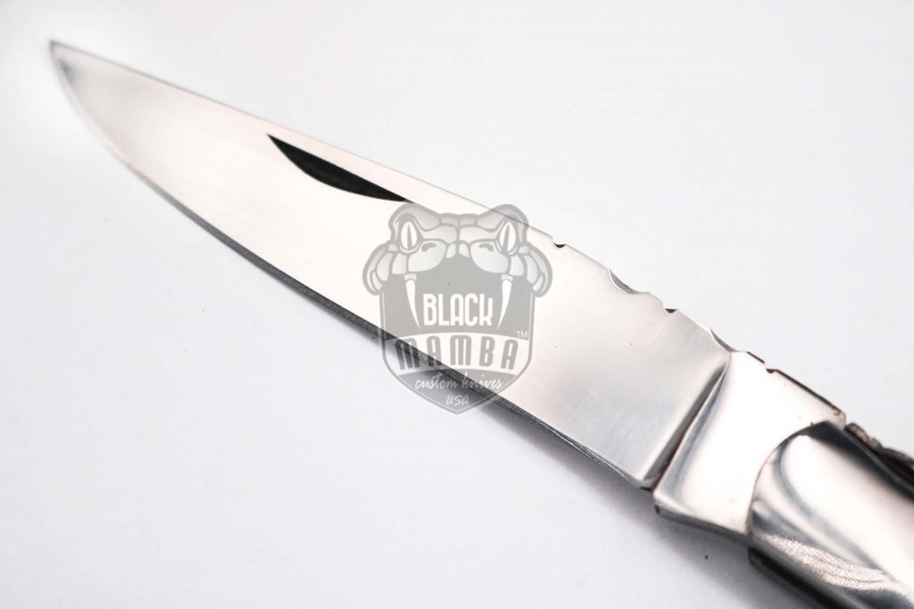Bmk-616 Bordeaux Hand Forged Steel Laguiole Steak Knife Handmade Pocket Knives French knife steak knife USA Made - Image 5