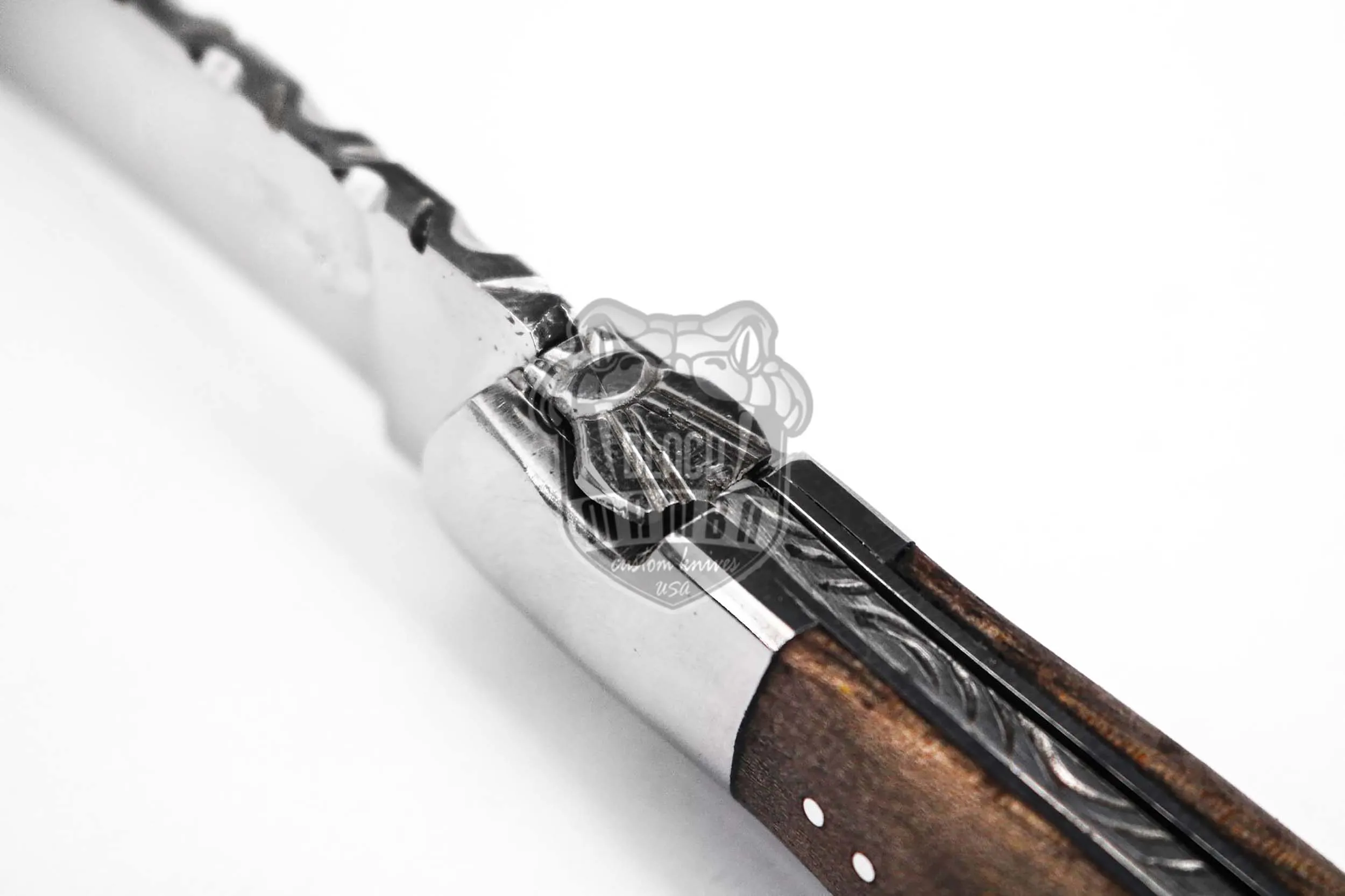 Bordeaux - Laguiole Steak Knife, 10″ Overall, Ram Horn Handle - view 8