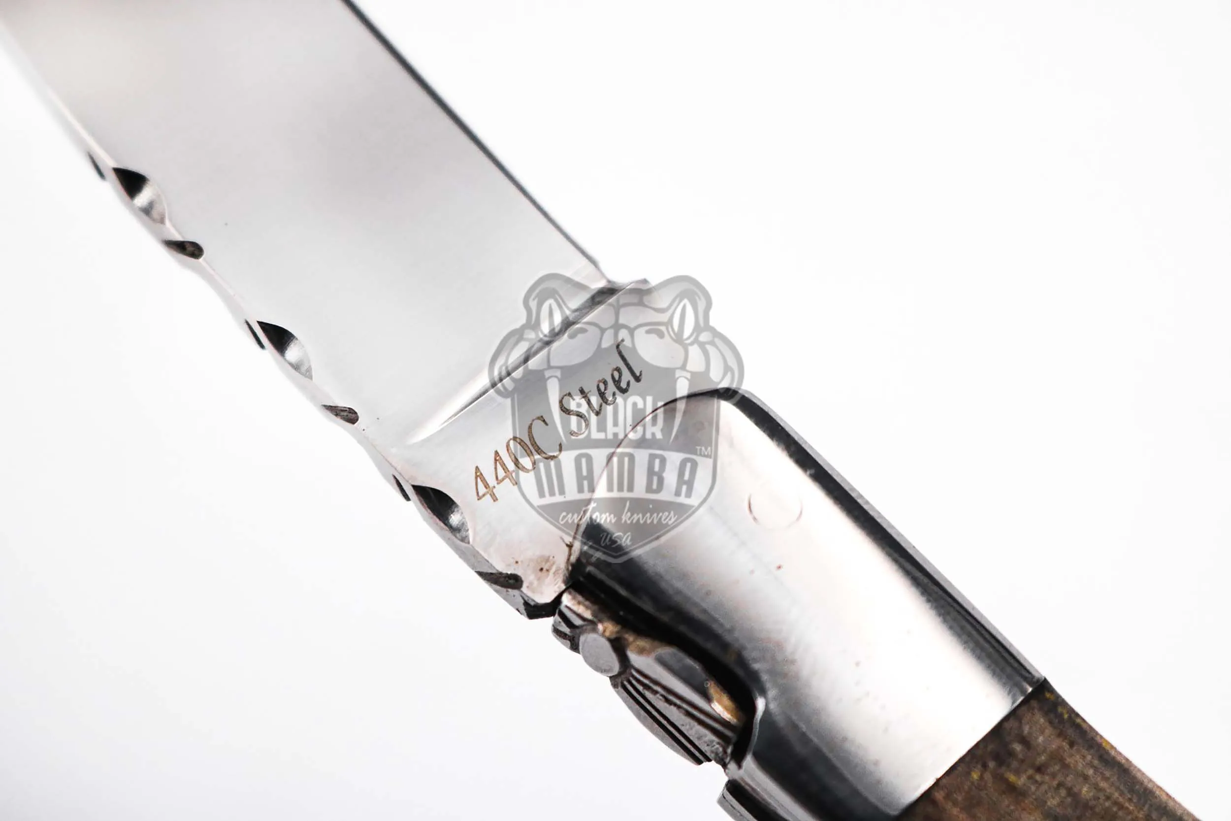 Bordeaux - Laguiole Steak Knife, 10″ Overall, Ram Horn Handle - view 10