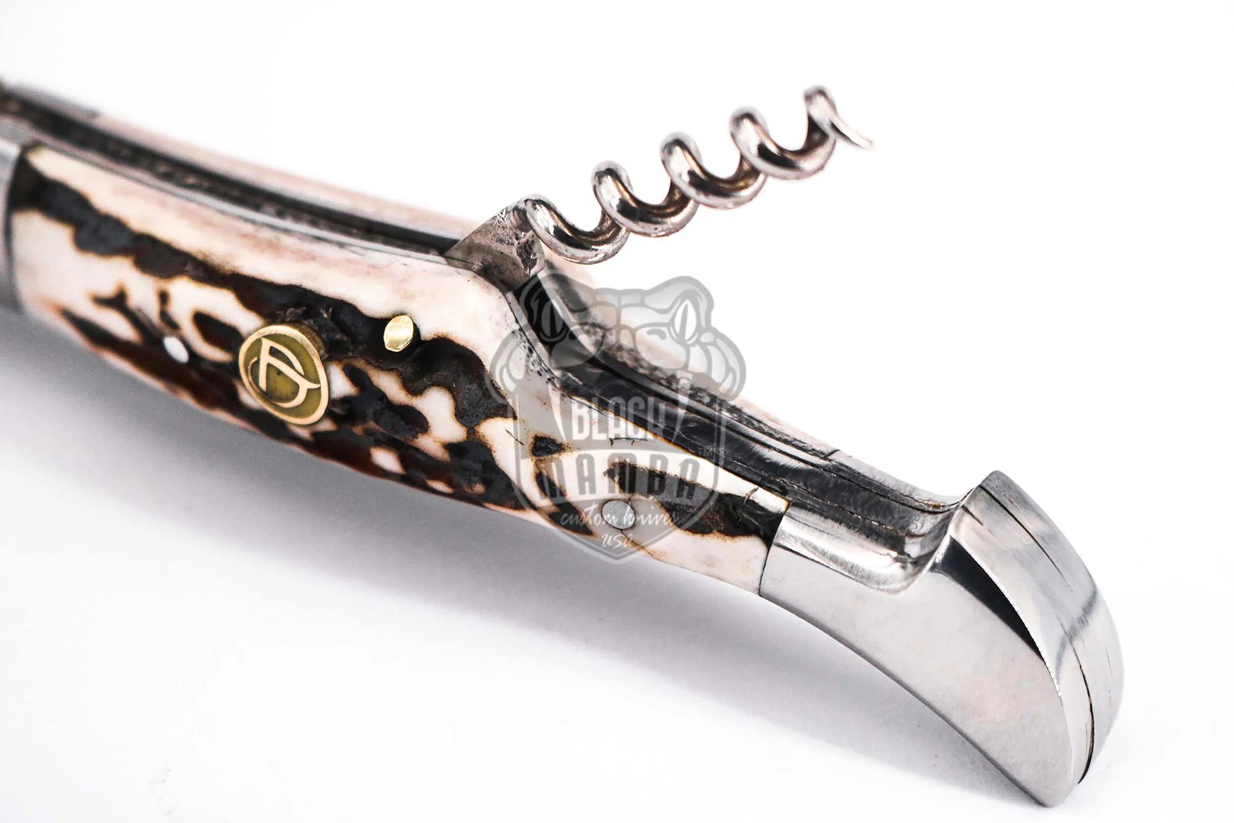 French Riviera - Laguiole Steak Knife, 10″ Overall, Stag Handle - view 6