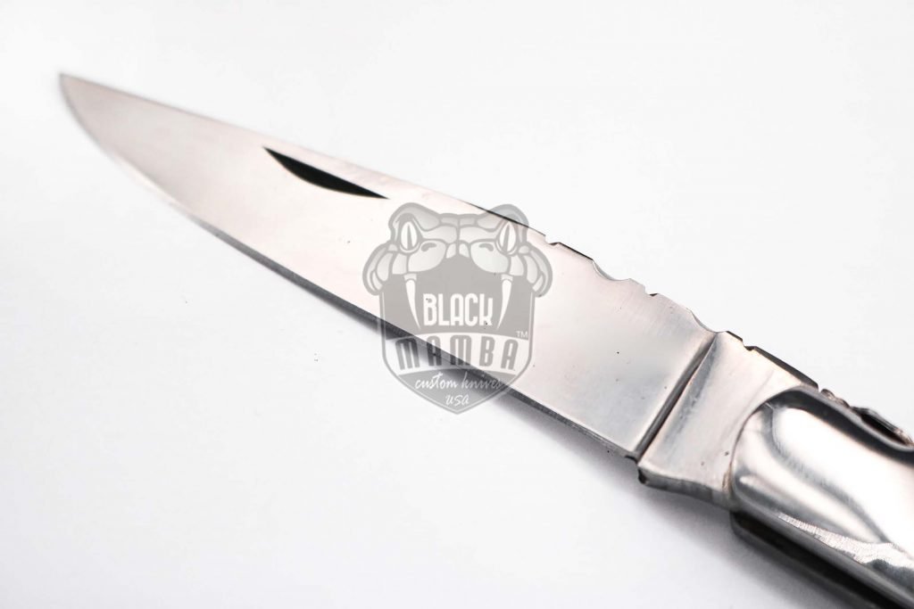 Bmk-614 Stag Horn Hand Forged Steel Laguiole Steak Knife Handmade Pocket Knives French knife steak knife USA Made - Image 4