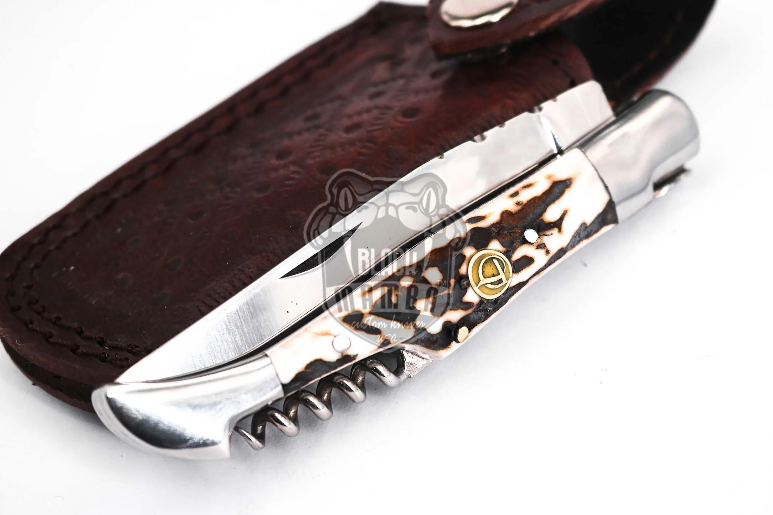 French Riviera - Laguiole Steak Knife, 10″ Overall, Stag Handle - view 11