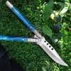 DB-30 D2 Steel Balisong Butterfly Knife with Camel Bone Handle Handmade Original Traditional Filipino Butterfly Batanga Knife black mamba knives USA