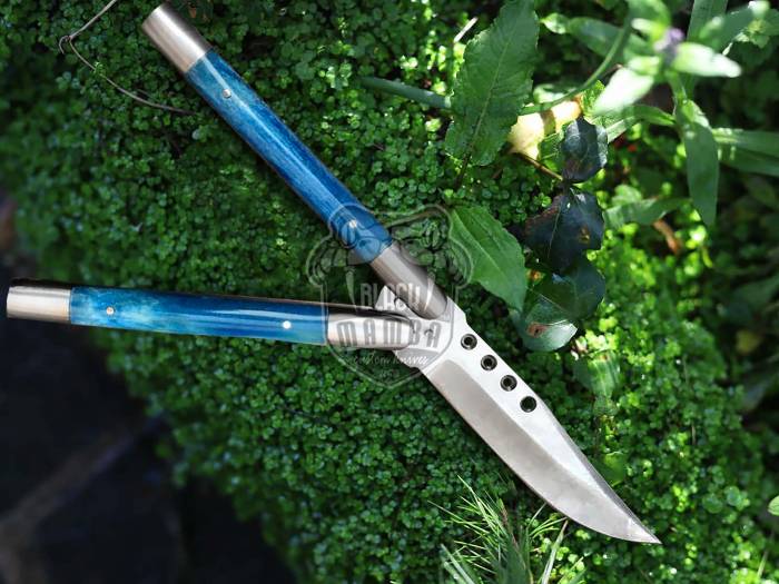 DB-30 D2 Steel Balisong Butterfly Knife with Camel Bone Handle Handmade Original Traditional Filipino Butterfly Batanga Knife black mamba knives USA