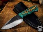 Bmk-220 Pine Cone Beautiful Skinner Knife Perfect For Hunting Hand Forged Steel Knife Best Quality Knife Gift For Him  USA Made