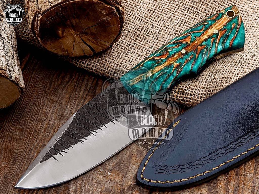 Bmk-220 Pine Cone Beautiful Skinner Knife Perfect For Hunting Hand Forged Steel Knife Best Quality Knife Gift For Him  USA Made - Image 4