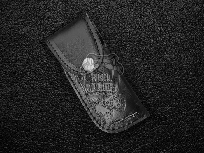 Bmk- Upgrade Your Knife with Our Premium Leather Folding Sheath – A Stylish, Convenient, and Protective Knife Carry Solution