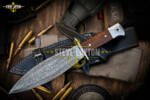 Ranger Medium Military Damascus Dagger Knife Handle Limited Edition SL-027-M