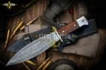 Ranger Medium - Damascus Dagger, 9″ Overall