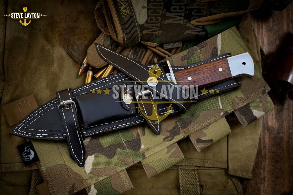 Ranger Medium Military Damascus Dagger Knife Handle Limited Edition SL-027-M - Image 6