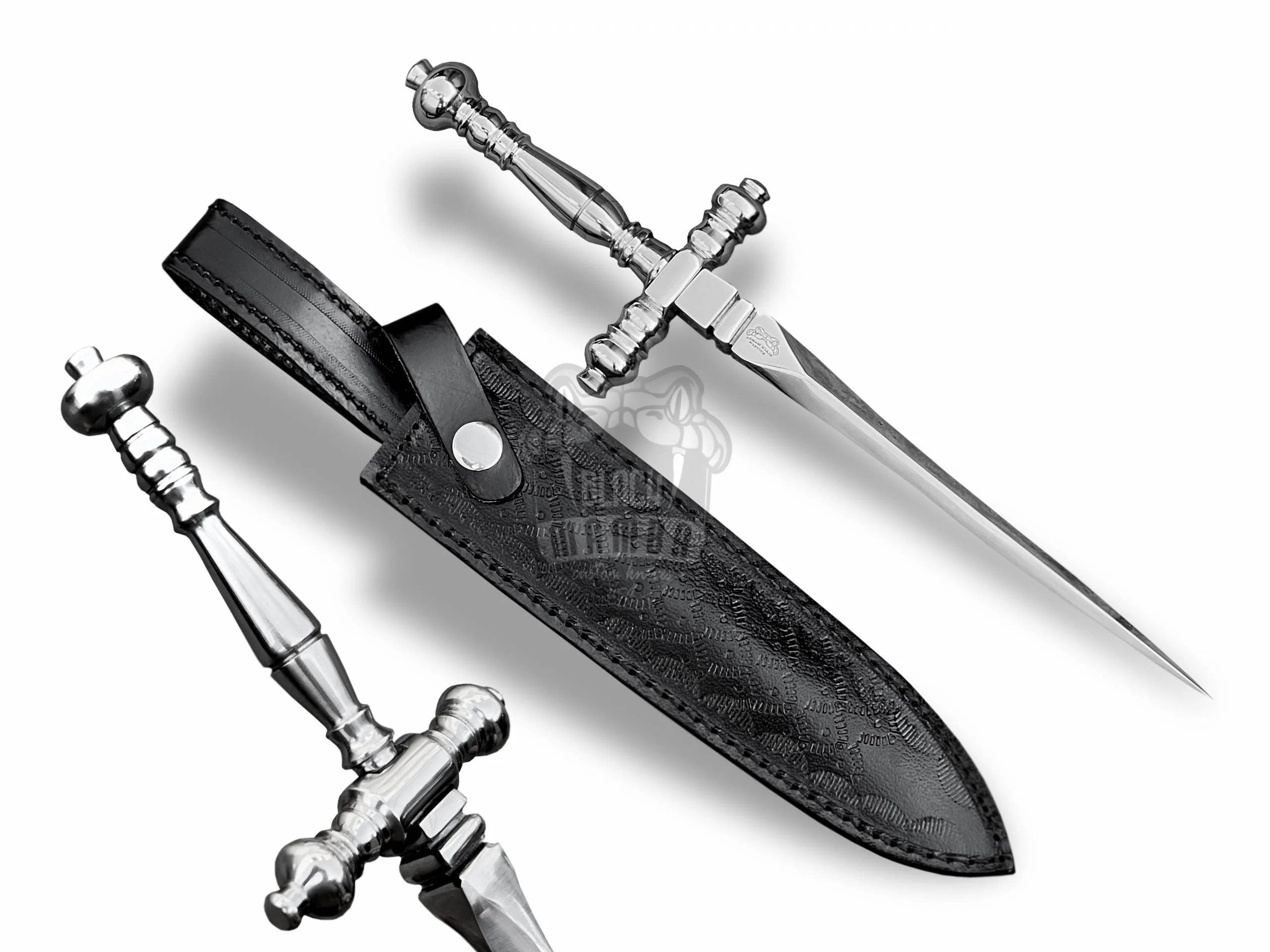 Quality Made Stainless - Damascus Dagger - view 5