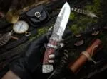 Explorers Legacy Blade - Hand-Forged Bowie Knife, 12″ Overall