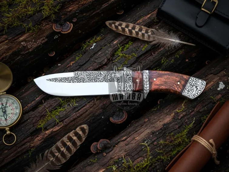 Explorer’s Legacy Blade – Hand-Forged Bowie Knife, 12″ Overall - view 2
