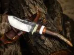 Ronin Edge - Hand-Forged Dagger, 10″ Overall, Horn Handle