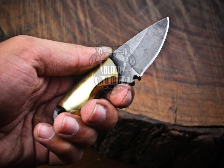 BMK-697 Black Mamba Golden Talon Hand Forged Blade with Brass Handle | Hunting, Camping & EDC Knife | Knife Collection | Outdoors | Gift for Men - Image 3