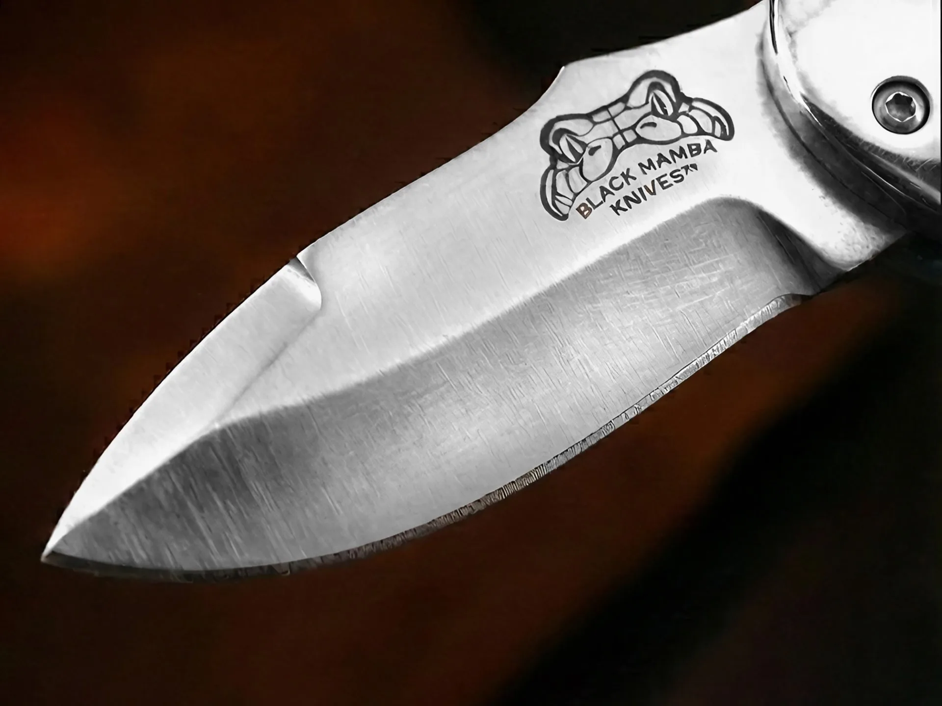 Handmade VG10 Stainless Steel Folding Knife Rose Wood, Pearl Shell & Steel Bolster Handle | Premium Folding Knife with Leather Sheath | BMK-717 - view 4
