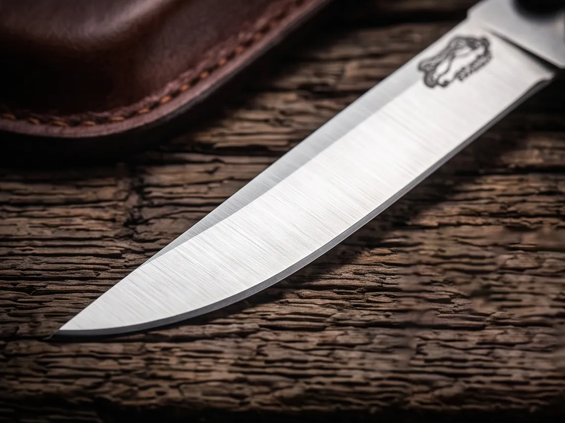 Handmade D2 Steel Balisong Knife with Rose Wood & Steel Bolsters Premium Butterfly Knife with Leather Sheath Personalized Gift | BMK-736 - view 3