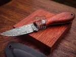 Fudge - Damascus Chef Knife, 7″ Overall, Wood Handle | BMK-1103