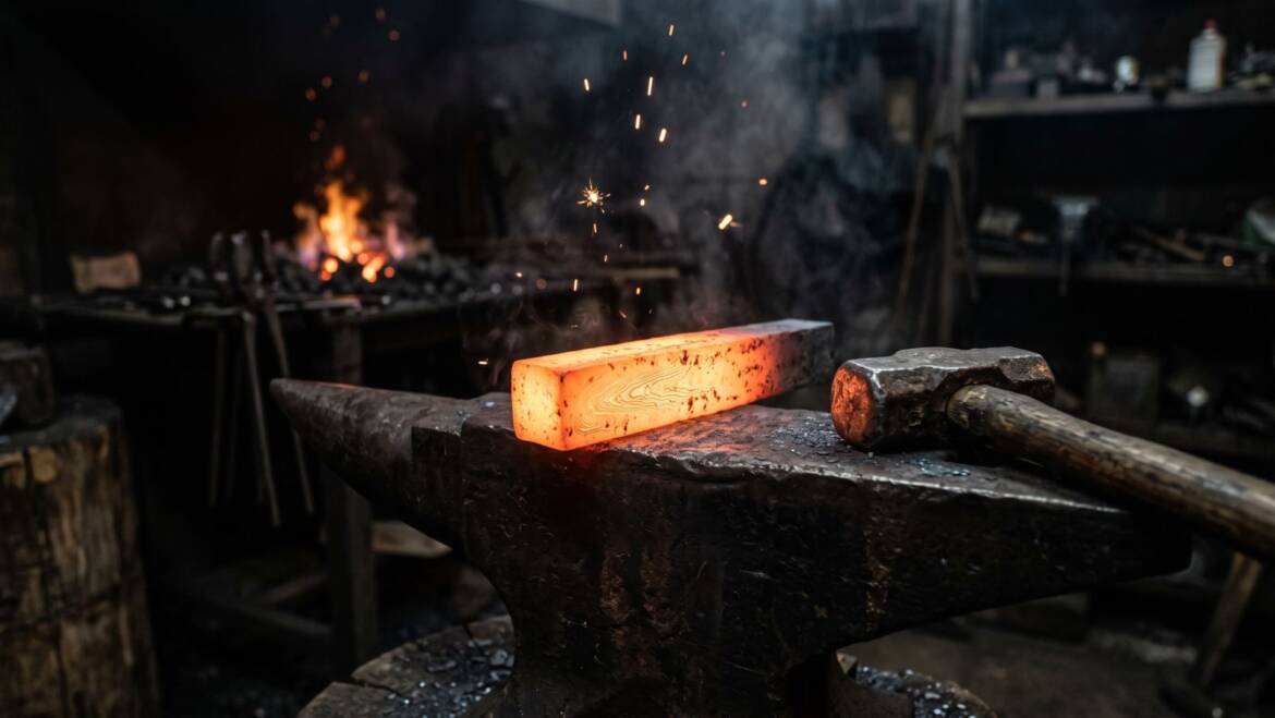 How Damascus Steel Knives Are Made