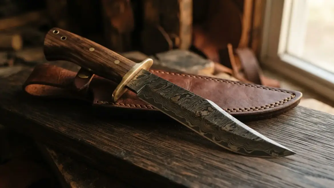 The Damascus Bowie Knife: Sizes, Grinds and What It Is Actually For
