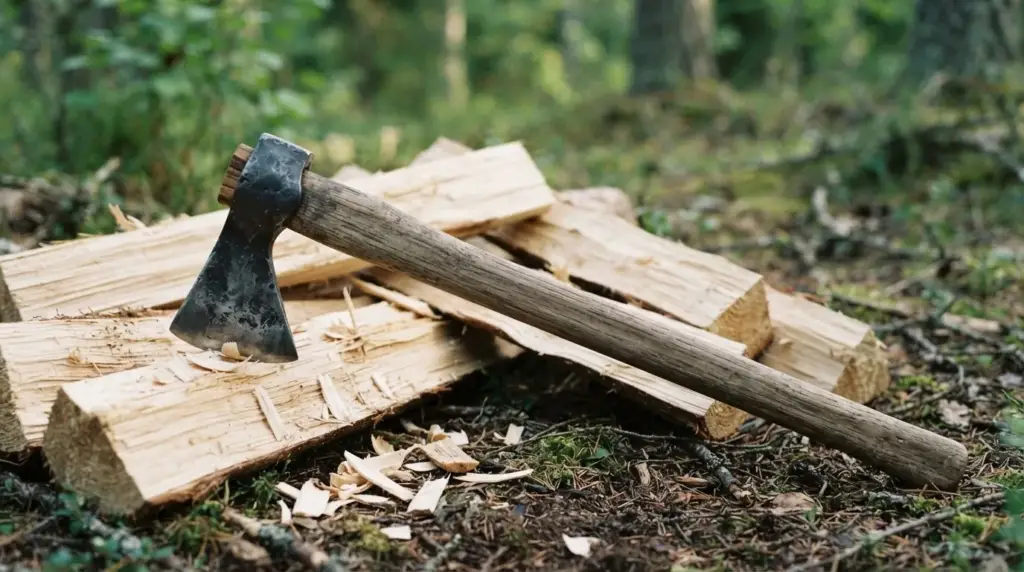 Damascus Tomahawks: Head Weight, Haft and What They Chop