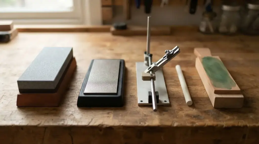 Whetstone, Pull Through, Guided or Rolling: Which Sharpener