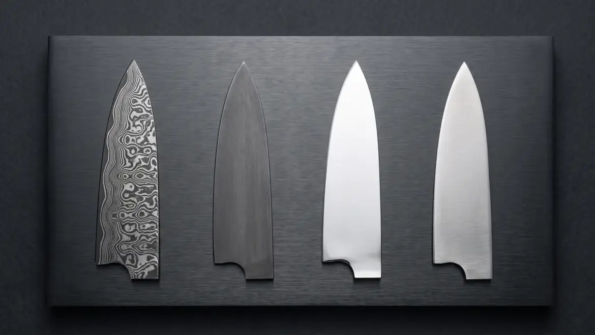 Damascus vs D2 vs 440C vs VG10: Which Steel