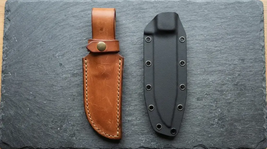 Kydex or Leather: Choosing a Fixed Blade Sheath