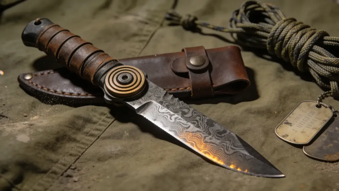 Military and Veteran Knives, Engraved and Hand-Forged in the USA