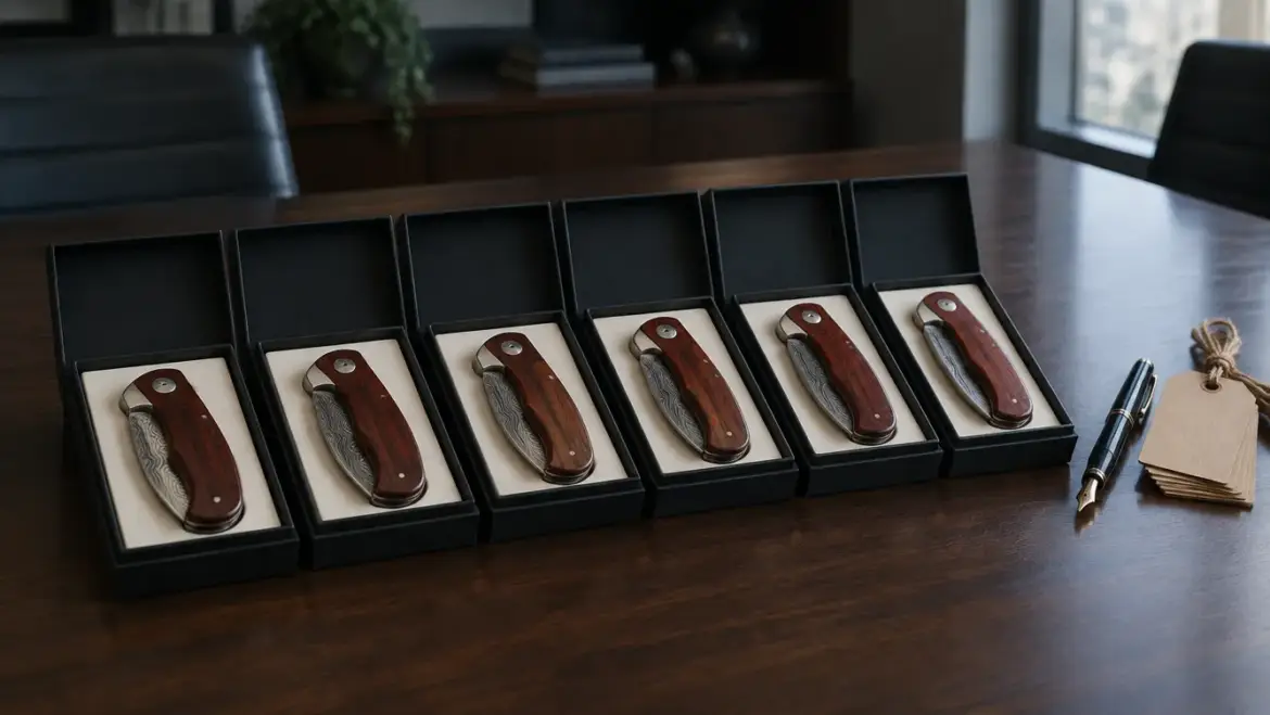 Corporate Knife Gifts: Engraved Logo Knives for Employees and Clients